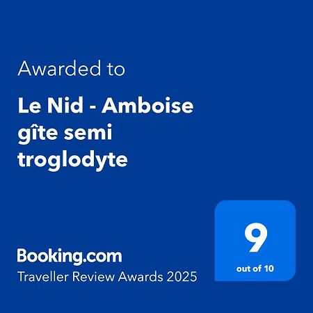 Le Nid - Amboise Gite Semi Troglodyte ภายนอก รูปภาพ